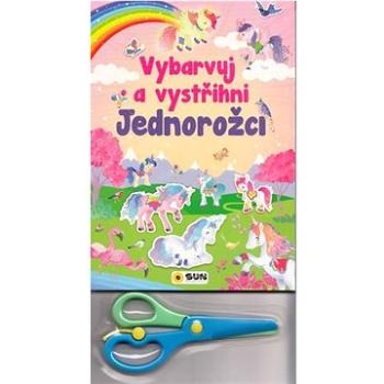 Vybarvuj a vystřihni Jednorožci (8592257007885)