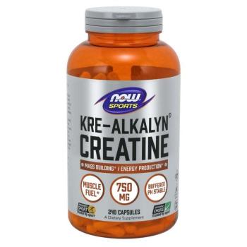 Kre-Alkalyn® Kreatin 120 kaps. - NOW Foods