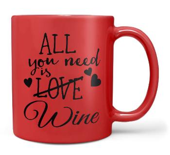 Hrnek Wine love (Náplň hrníčku: Žádná)