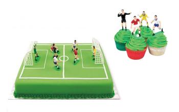 Figurky na dort - Fotbal 9 ks - 