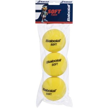 Babolat SOFT FOAM X3 Dětské tenisové míče, žlutá, velikost UNI