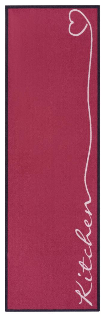 Zala Living - Hanse Home koberce Běhoun Cook & Clean 105392 Raspberry red - 50x150 cm Růžová