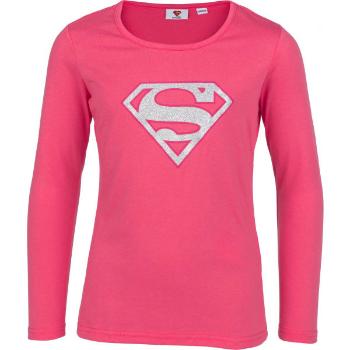 Warner Bros SILA SUPERGIRL Dívčí triko, růžová, velikost 116-122