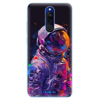 Odolné silikonové pouzdro iSaprio - Neon Astronaut - Xiaomi Redmi 8