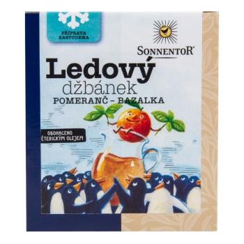 Čaj Ledový džbánek pomeranč - bazalka 40 g BIO SONNENTOR