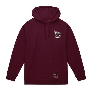 Mitchell & Ness sweatshirt Branded M&N Flag Hoodie purple - L