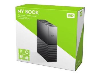 WD My Book EMEA 3.5'' externí HDD 8TB, USB 3.0, černý, WDBBGB0080HBK-EESN