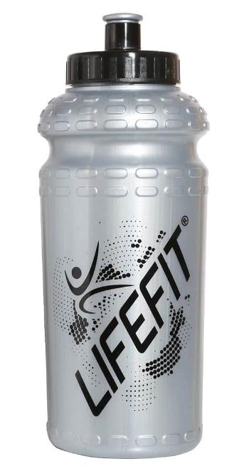 Cyklo láhev LIFEFIT® 9992, 600ml, šedá