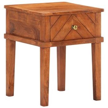Noční stolek 40x40x50 cm masivní akáciové dřevo (286575)