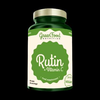 GreenFood Nutrition Rutin+Vitamin C 60 kapslí