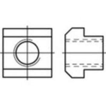 Vložka do T drážky TOOLCRAFT 107990, N/A, M16, 20 mm, ocel, 10 ks