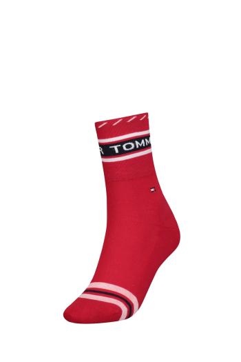 Červené ponožky Logo Sock