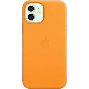 Apple iPhone 12 / 12 Pro Leather Case with MagSafe California Poppy MHKC3ZM/A