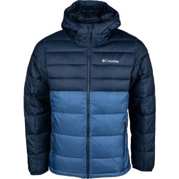 Columbia BUCK BUTTE INSULATED HOODED JACKET Pánská zimní bunda, tmavě modrá, velikost S