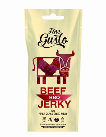 Fine Gusto Hovězí jerky BBQ 12 g