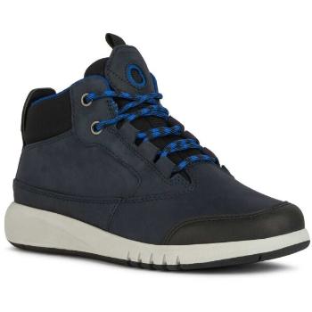 Geox J AERANTER B. Chlapecké kotníkové boty, tmavě modrá, velikost 36
