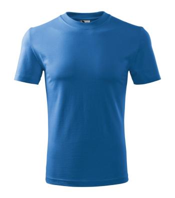 MALFINI Tričko Heavy - Azurově modrá | XL