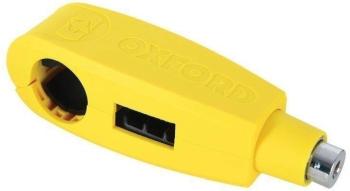 Oxford Clamp-On Brake Lever Clamp Yellow Zámek