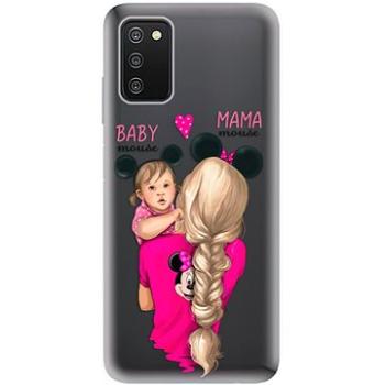 iSaprio Mama Mouse Blond and Girl pro Samsung Galaxy A03s (mmblogirl-TPU3-A03s)