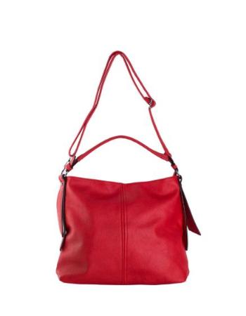 Dámská kabelka přes rameno s nastavitelným popruhem LAURA červená 