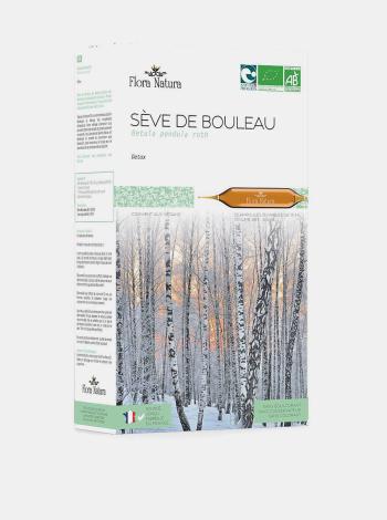 Březová šťáva BIO Flora Natura (20 x 15 ml)