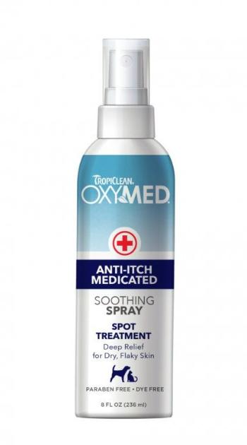 Tropiclean Oxy-Med Anti Itch Spray proti svědění 236 ml