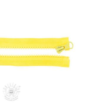 Zip dělitelný 55 cm yellow
