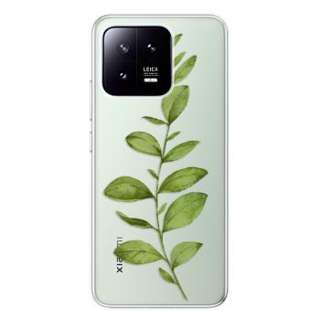 Odolné silikonové pouzdro iSaprio - Green Plant 01 - Xiaomi 13