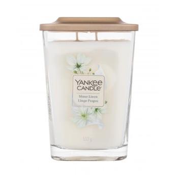 Yankee Candle Elevation Collection Sheer Linen 552 g vonná svíčka unisex