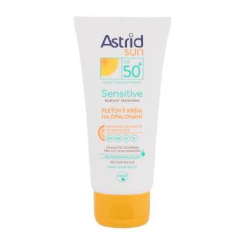 Astrid Sun Eco Care Protection Moisturizing Milk SPF50+ 50 ml opalovací přípravek na obličej unisex na citlivou a podrážděnou pleť