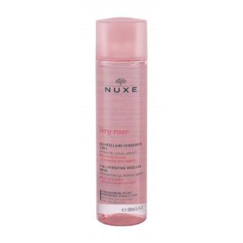 NUXE Very Rose 3-In-1 Hydrating 200 ml micelární voda pro ženy na suchou pleť; na dehydratovanou pleť