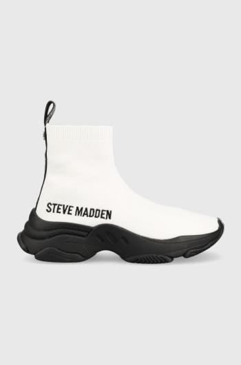 Sneakers boty Steve Madden Master bílá barva