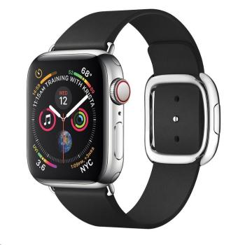 COTECi kožený magnetický řemínek Nobleman pro Apple Watch 38 / 40mm černá