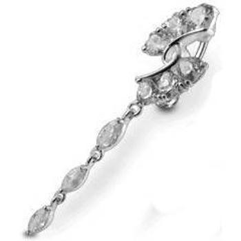 Šperky4U Stříbrný piercing do pupíku - BP01251-C