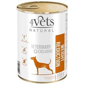 4Vets Natural Veterinary Exclusive Weight Reduction Dog 400g (5902811741033)