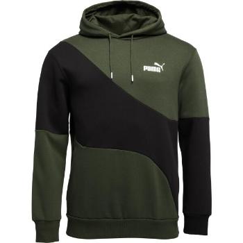 Puma POWER CAT HOODIE Pánská mikina, černá, velikost