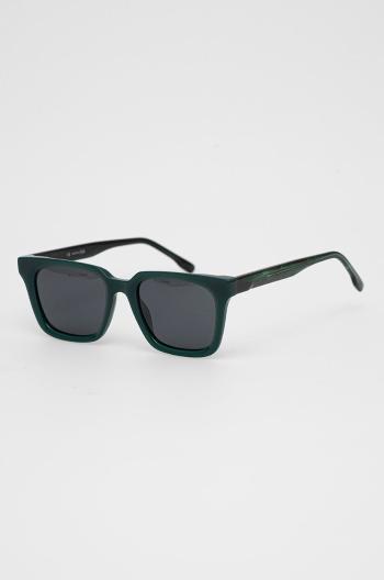 Sluneční brýle Answear Lab dámské, zelená barva