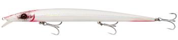 Savage gear wobler barra jerk floating bloody pearl - 19 cm 25 g