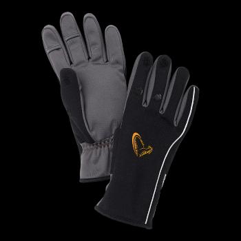 Savage gear rukavice softshell winter glove black - l