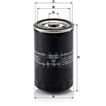 MANN-FILTER W719/12 (W719/12)