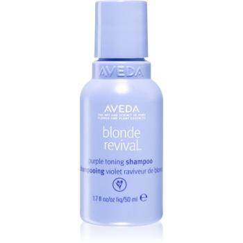 Aveda Blonde Revival™ Purple Toning Shampoo fialový tónovací šampon pro zesvětlené nebo melírované vlasy 50 ml