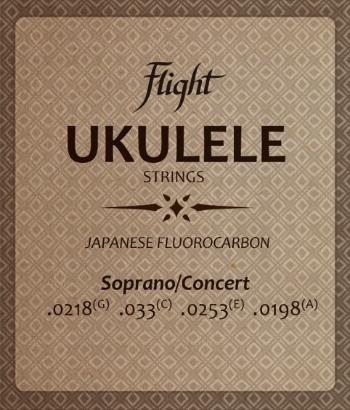 Flight Fluorocarbon Ukulele Strings Soprano/Concert