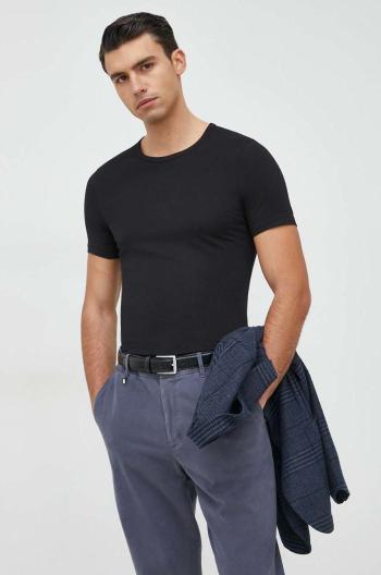 Tričko BOSS 2-pack černá barva