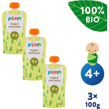 SALVEST Ponn BIO Hruška 100% 3× 100 g (8594200260668)