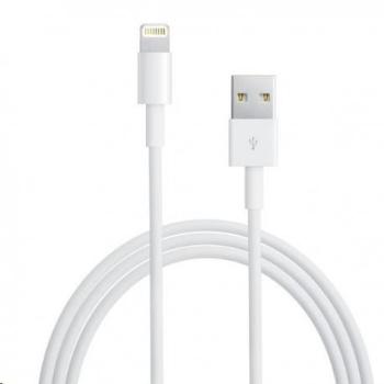 APPLE USB kabel s lightning konetorem - bílý (bulk balení) 1m