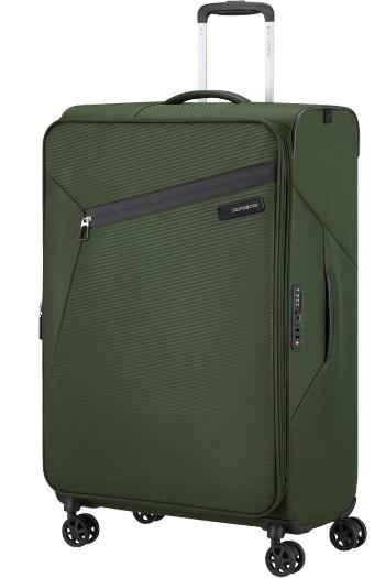 Samsonite Látkový cestovní kufr Litebeam EXP L 103/111 l - zelená