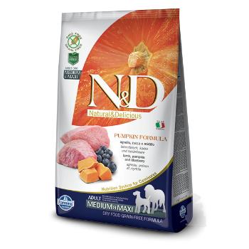 N&D Pumpkin Dog Adult M/L Lamb & Blueberry 2,5kg