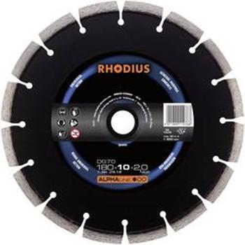 Diamantový řezný kotouč Rhodius DG70, 304092, průměr 125 mm 1 ks