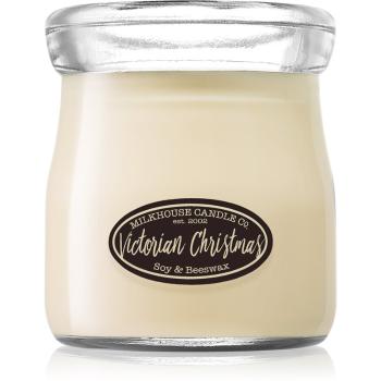 Milkhouse Candle Co. Creamery Victorian Christmas vonná svíčka Cream Jar 142 g