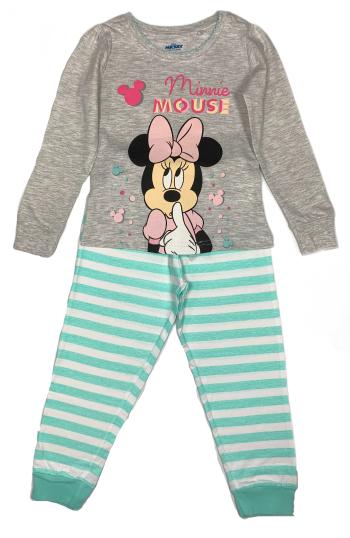 EPlus Dívčí pyžamo - Minnie Mouse zelené Velikost - děti: 128